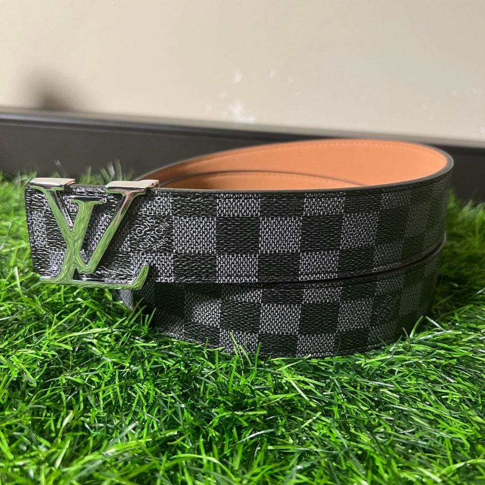 Leather Monogram Belts